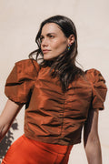 BERTA TOP TERRACOTA